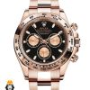 ساعت مچی مردانه رولکس مدل دیتونا رزگلد 01588 Rolex Daytona