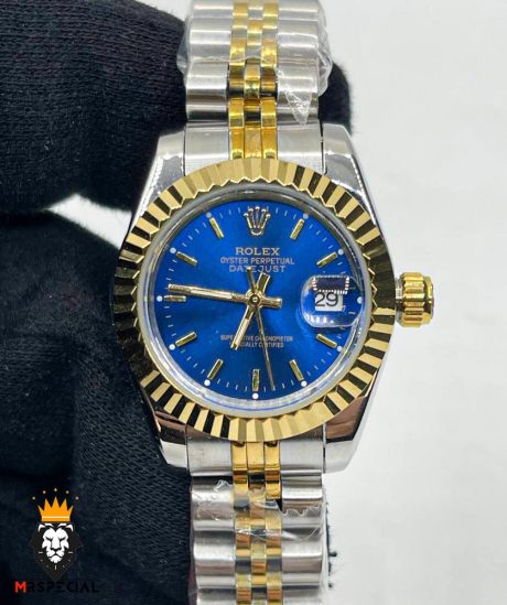 ساعت مچی زنانه رولکس دیت جاست 01677 ROLEX DATEJUST