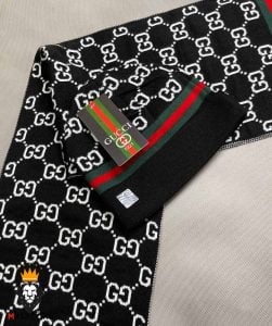 ست شال و کلاه برند گوچی اورجینال 01725 GUCCI