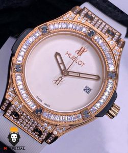 ساعت مچی زنانه هابلوت فول نگین HUBLOT BIG BANG 01855