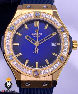 ساعت مچی زنانه هابلوت قاب نگین HUBLOT BIG BANG 01864