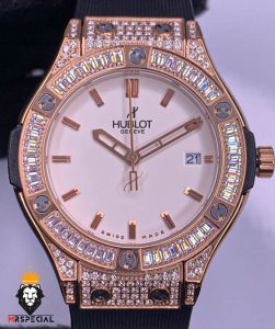 ساعت مچی زنانه هابلوت فول نگین HUBLOT BIG BANG 01856