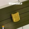 جعبه ساعت طرح چوب 12 تایی سبز لوکس 0027 WATCH BOX