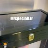 جعبه ساعت طرح چوب 12 تایی سبز لوکس 0027 WATCH BOX