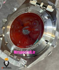 ساعت تگ هویر مردانه مدل کررا فرمول 1 کرنوگراف استیل صفحه مشکی Tag Heuer Carrera TG 021438 