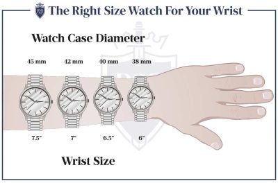 نوع انتخاب مناسب ساعت مچی برای سایز مچ دست 0327