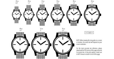 نوع انتخاب مناسب ساعت مچی برای سایز مچ دست 0327