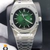 ساعت اودمار پیگه رویال اوک مردانه استیل کوارتز صفحه سبز AUDEMARS PIGUET ROYAL Oak 021211