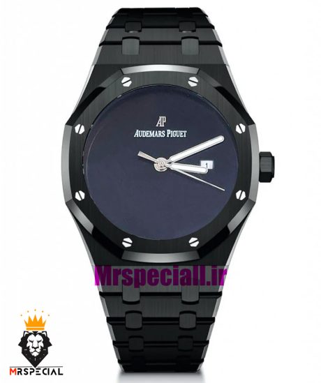 ساعت اودمار پیگه مردانه مشکی با صفحه مشکی AUDEMARS PIGUET ROYAL 020263