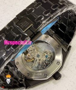 ساعت اودمار پیگه مردانه رویال اوک اتوماتیک مشکی AUDEMARS PIGUET ROYAL Oak 021553 