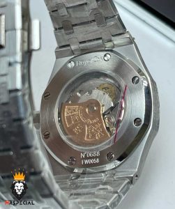 ساعت مچی مردانه اودمار پیگه اتوماتیک استیل صفحه طوسی AUDEMARS PIGUET ROYAL 0956