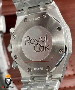 ساعت مردانه اودمار پیگه کرنوگراف استیل صفحه ابی AUDEMARS PIGUET ROYAL 4417
