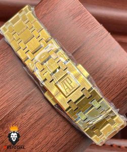 ساعت مردانه اودمار پیگه کرنوگراف طلایی صفحه سبز AUDEMARS PIGUET ROYAL 4415
