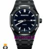 ساعت اودمار پیگه مردانه مشکی صفحه مشکی AUDEMARS PIGUET ROYAL 01638
