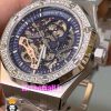 ساعت اودمار پیگه مردانه رویال اوک اتوماتیک قاب نگین صفحه اسکلتون ابی AUDEMARS PIGUET ROYAL Oak 021129
