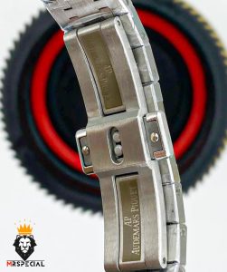 ساعت زنانه اودمار پیگه کوارتز استیل صفحه مشکی Audemars Piguet Royal 4401