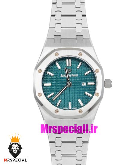 ساعت اودمار پیگه زنانه استیل صفحه سبز کله غازی Audemars Piguet Royal 01570