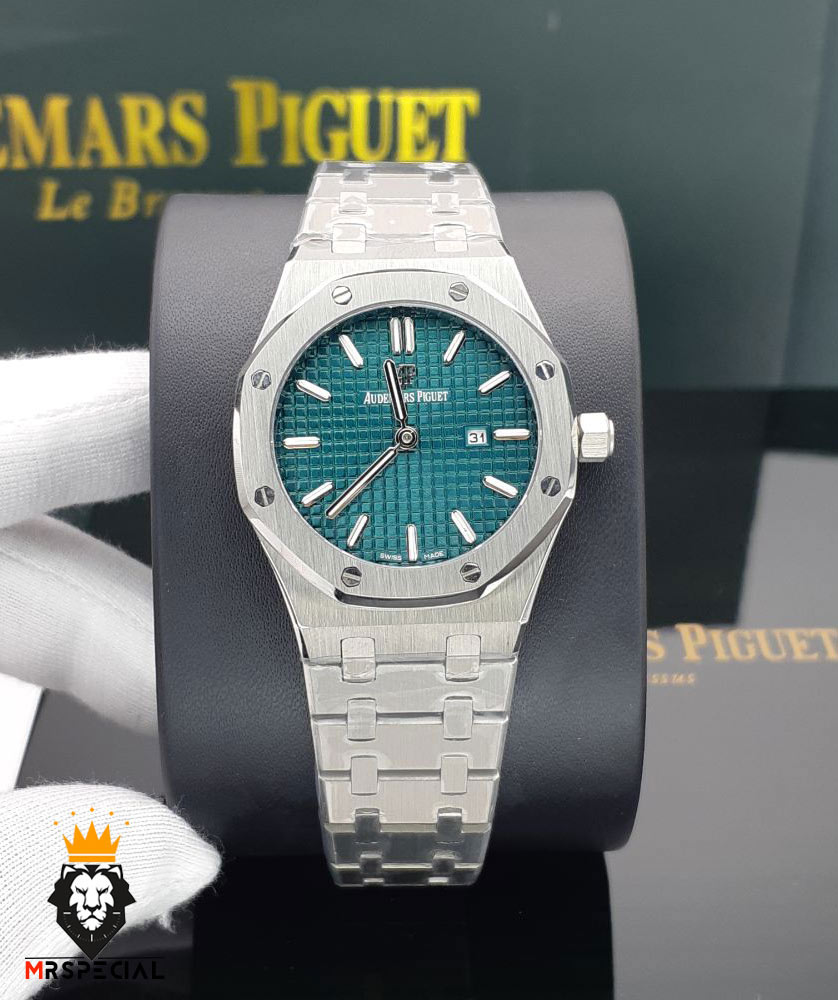 ساعت ست اودمار پیگه مردانه و زنانه استیل صفحه کله غازی Audemars Piguet Royal 01572