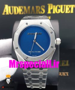 ساعت اودمار پیگه مردانه رویال اوک اتوماتیک صفحه ابی مهندسی AUDEMARS PIGUET ROYAL Oak 020751