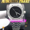 ساعت اودمار پیگه مردانه رویال اوک اتوماتیک صفحه مشکی مهندسی AUDEMARS PIGUET ROYAL Oak 020750