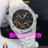 ساعت اودمار پیگه مردانه رویال اوک شاین دار اتوماتیک صفحه اسکلتون AUDEMARS PIGUET ROYAL Oak 020749