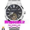 ساعت اودمار پیگه مردانه رویال اوک اتوماتیک صفحه مشکی AUDEMARS PIGUET ROYAL Oak 020745
