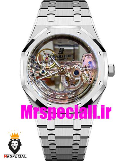 ساعت اودمار پیگه مردانه اتوماتیک ای پی رویال اوک اسکلتون AUDEMARS PIGUET ROYAL Oak 020690