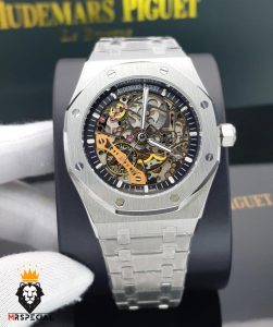 ساعت اودمار پیگه مردانه اتوماتیک ای پی رویال اوک اسکلتون AUDEMARS PIGUET ROYAL 01566