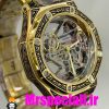 ساعت اودمار پیگه مردانه اتوماتیک ای پی رویال اوک طلایی حکاکی AUDEMARS PIGUET ROYAL Oak 020692