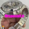 ساعت اودمار پیگه مردانه اتوماتیک ای پی رویال اوک اسکلتون AUDEMARS PIGUET ROYAL Oak 020690