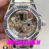 ساعت اودمار پیگه مردانه اتوماتیک ای پی رویال اوک حکاکی AUDEMARS PIGUET ROYAL Oak 020693