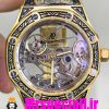ساعت اودمار پیگه مردانه اتوماتیک ای پی رویال اوک طلایی حکاکی AUDEMARS PIGUET ROYAL Oak 020692