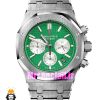 ساعت مردانه اودمار پیگه کرنوگراف استیل صفحه سبز AUDEMARS PIGUET ROYAL 01565