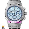 ساعت مردانه اودمار پیگه کرنوگراف استیل صفحه تیفانی AUDEMARS PIGUET ROYAL 01563