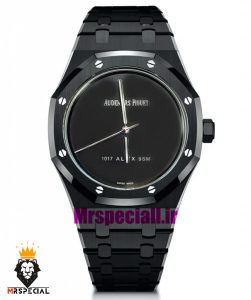 ساعت اودمار پیگه رویال اوک مردانه مشکی صفحه مشکی AUDEMARS PIGUET ROYAL Oak 021586