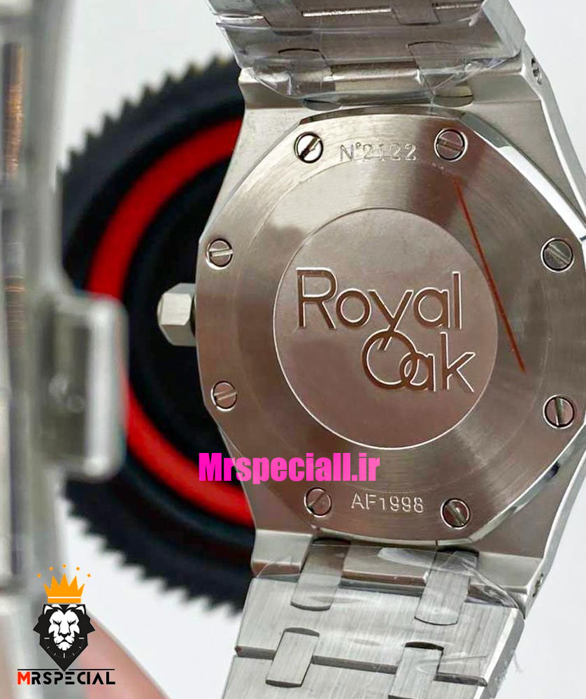 ساعت اودمار پیگه رویال اوک مردانه استیل صفحه سبز AUDEMARS PIGUET ROYAL Oak 021583