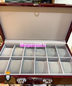 جعبه ساعت چوبی 12 تایی لوکس 0049 WATCH BOX 
