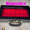 جعبه ساعت لوکس 12 تایی چرم پوست ماری باکیفیت 0031 WATCH BOX