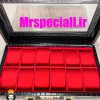 جعبه ساعت لوکس 12 تایی چرم پوست ماری باکیفیت 0031 WATCH BOX
