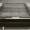 جعبه ساعت طرح چوب 12 تایی مشکی لوکس 0023 WATCH BOX