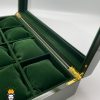 جعبه ساعت طرح چوب 12 تایی سفید لوکس 0025 WATCH BOX