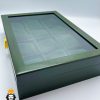 جعبه ساعت طرح چوب 12 تایی سفید لوکس 0025 WATCH BOX