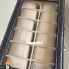 جعبه ساعت 12 تایی وارداتی چرم دور دوخت 0007 WATCH BOX
