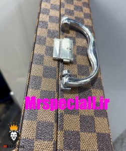 جعبه ساعت 12 تایی لویی ویتون وارداتی چرم دور دوخت 0035 WATCH BOX louis vuitton