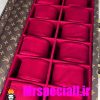 جعبه ساعت لوکس لویی ویتون 12 تایی چرم باکیفیت 0030 WATCH BOX Louis Vuitton
