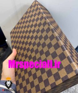 جعبه ساعت 12 تایی لویی ویتون وارداتی چرم دور دوخت 0035 WATCH BOX louis vuitton