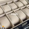جعبه ساعت 12 تایی وارداتی چرم دور دوخت 0007 WATCH BOX