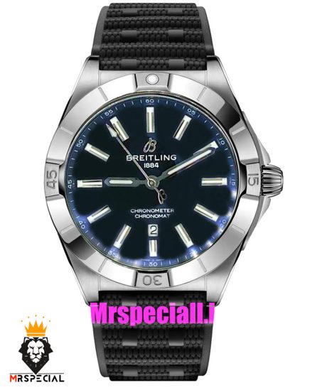 ساعت مچی مردانه برایتلینگ بند برزنتی اتوماتیک BREITLING CHRONOMAT 01400