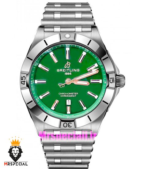 ساعت مچی مردانه برایتلینگ بند استیل اتوماتیک BREITLING CHRONOMAT 01314