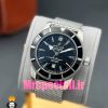 ساعت برایتلینگ مردانه اتوماتیک بند استیل حصیری صفحه مشکی Breitling Super Ocean 020955